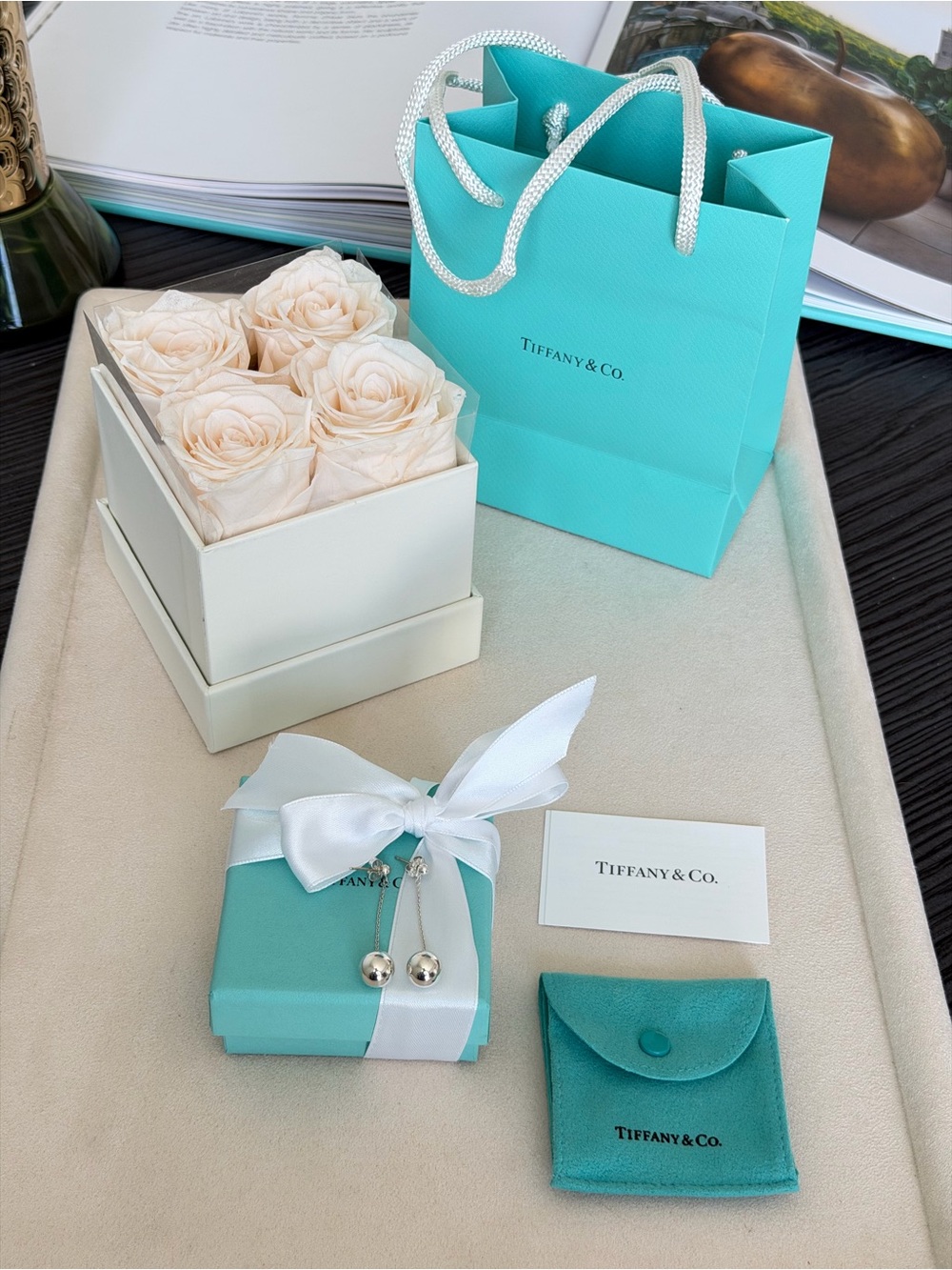 Tiffany & Co. HardWear Ball Drop Earrings Sterling Silver 925 NEW $700